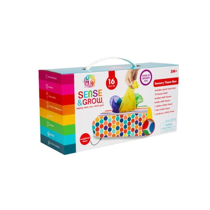 Sense & Grow  Sensory Tissue Box
