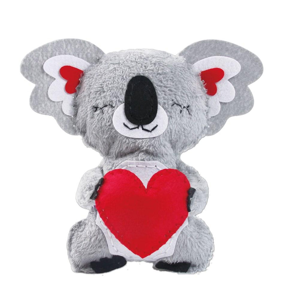 Sewing My First Doll Koala with Heart