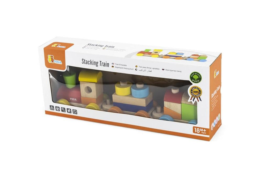 Stacking Train VIGA  Coloured