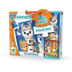 Long Tall Puzzle Growth Chart Animal Friends