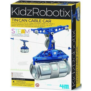Tin Can Cable Car KidzRobotix