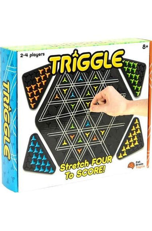 Triggle Game  Stretch Four to Score Fat Brain Toy