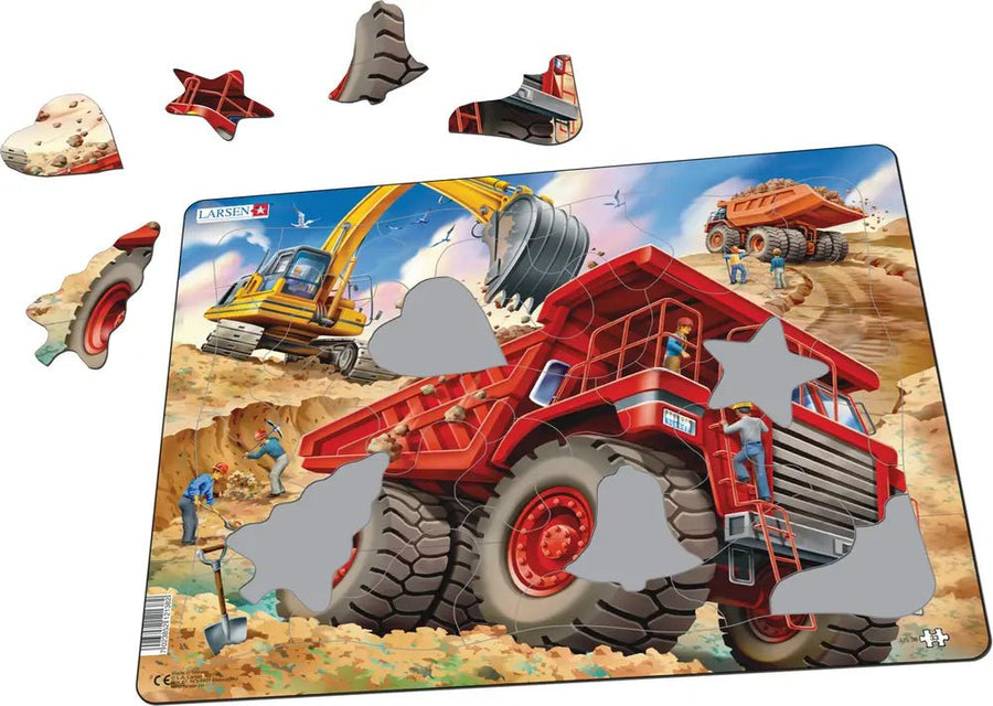 Puzzle Giant Dump Truck  Larsen Range