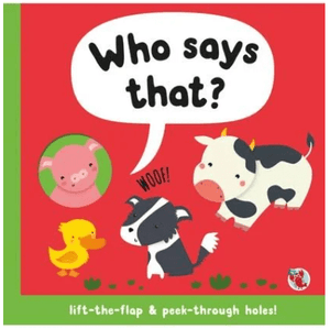 Who Says That? Flap Book