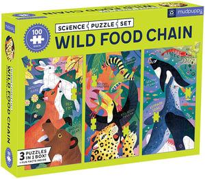 Wild Food Chain Puzzle Set Science Puzzle