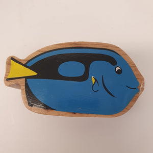 Wooden Blue Tang