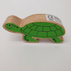 Wooden Green Turtle