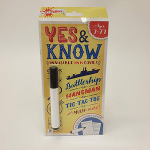 Yes & Know Invisible Ink 7-77