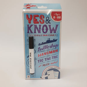 Yes & Know Invisible Ink 8-88