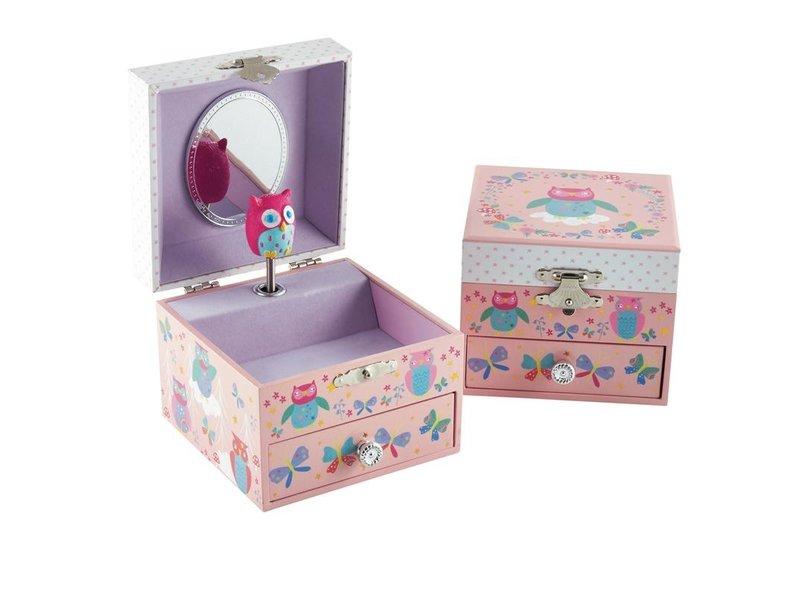 Owl & Butterfly Jewellery Box Floss & Rock