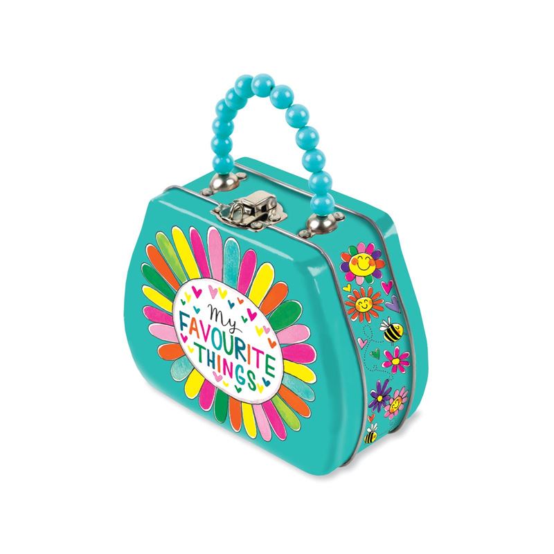 Fav Things Handbag Tin Green