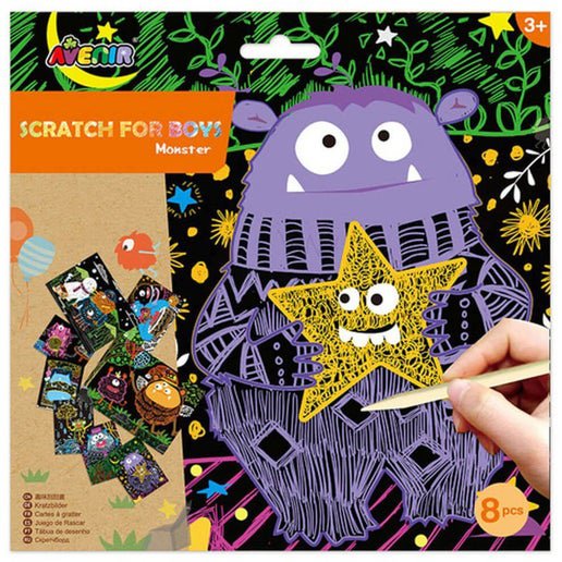Scratch Monster 8 Sheets