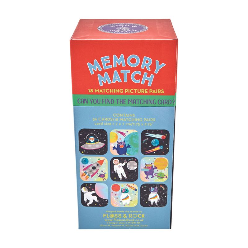 Space Memory Match Game
