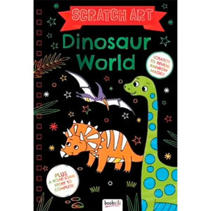 Scratch Art Fun Dinosaur World