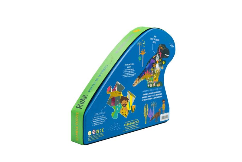 Dinosaur 40 Pc Shaped Puzzle