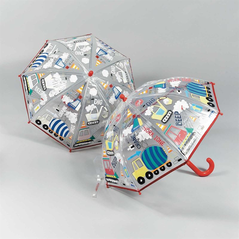 Construction Umbrella Colour Change Clear