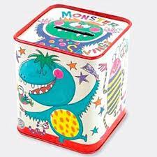 Money Tin Monster Savings