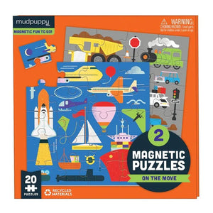 Magnetic Puzzles On the Move