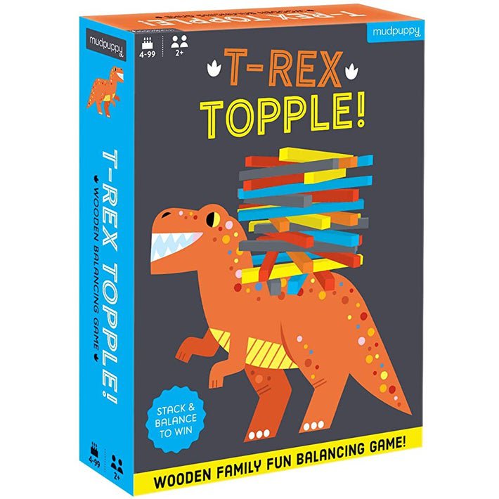 T-Rex Topple Balancing Game Mudpuppy Brand