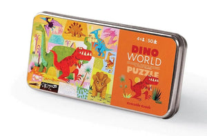 CC Tin Puzzle 50pc Dino World