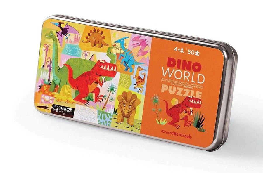 CC Tin Puzzle 50pc Dino World