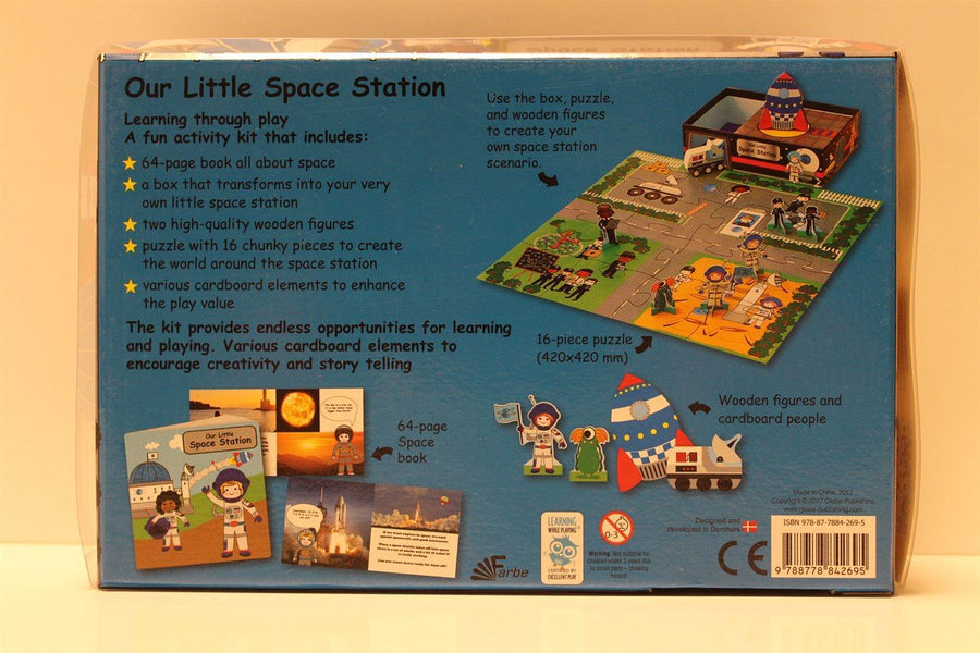 My Little Space Station Book Puzzle Playset