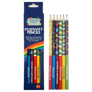 Positivity Pencils HB 6 piece