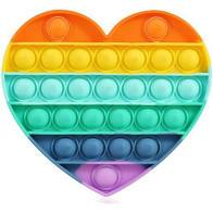 Popit Rainbow Heart