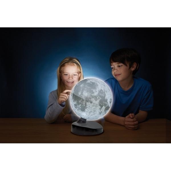 Illuminated Moon Globe