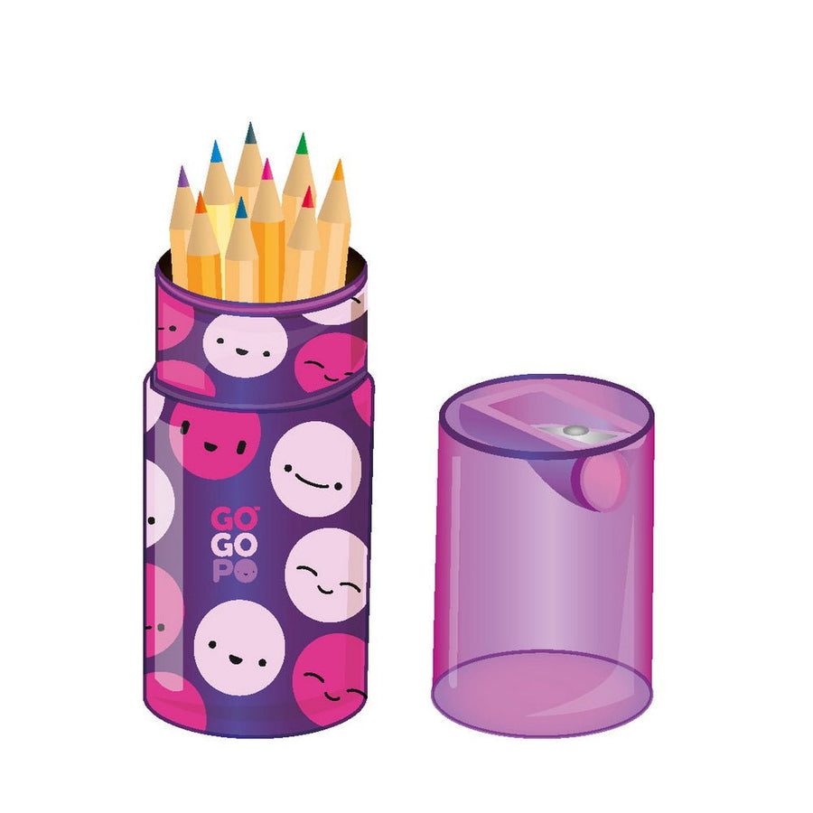 Gogopo 12 Pencils in Tube