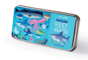 CC Tin Puzzle 50 pc Shark Reef